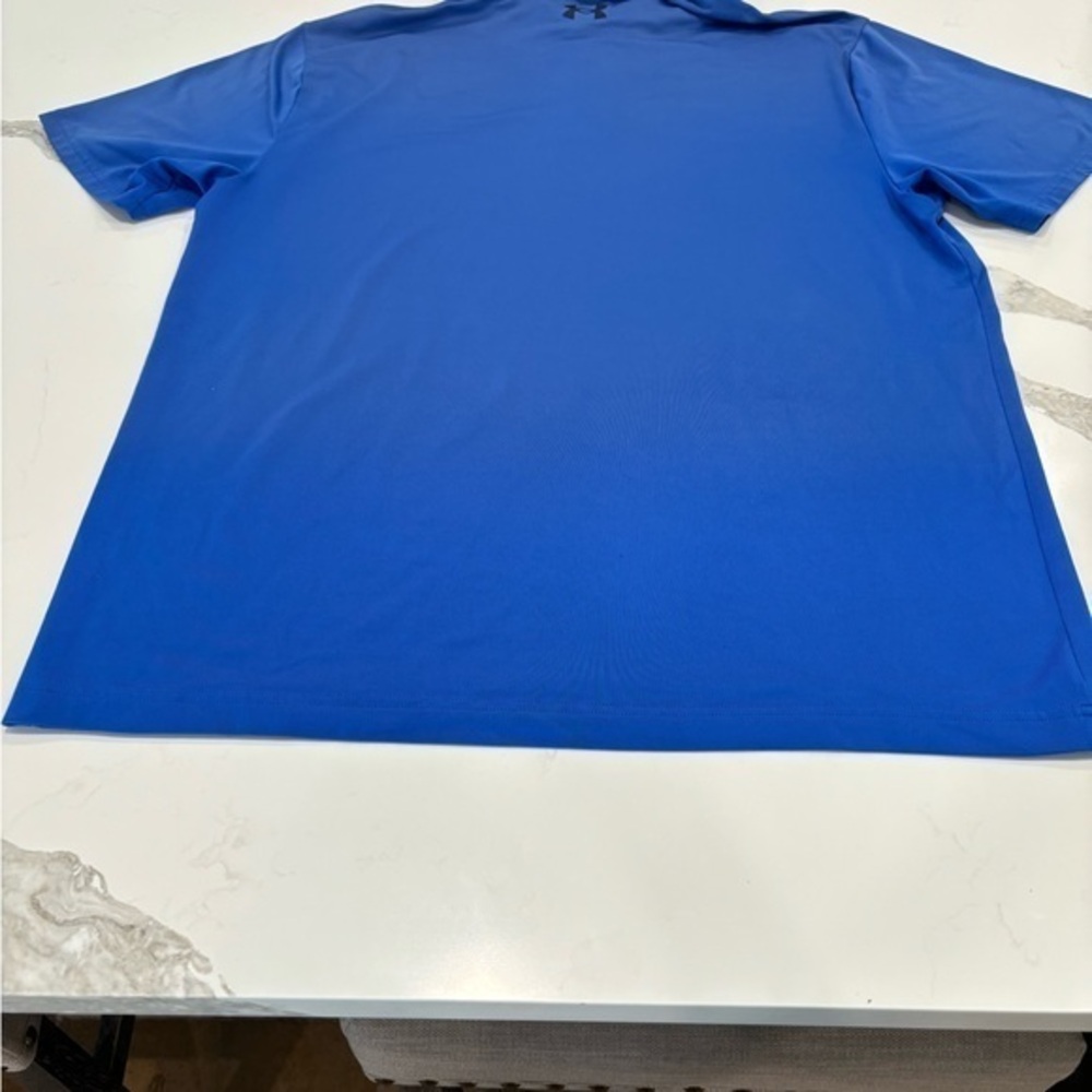 NWOT Under Armour the playoff polo heat gear men’s size (L) athletic golf shirt - Picture 3 of 4